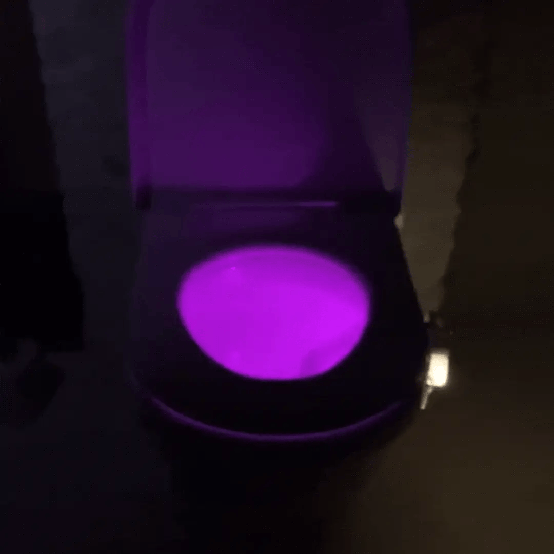 Glowtoilet - Lichtsensor - 1+1 Gratis!