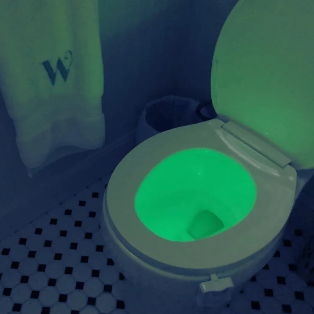 Glowtoilet - Lichtsensor - 1+1 Gratis!