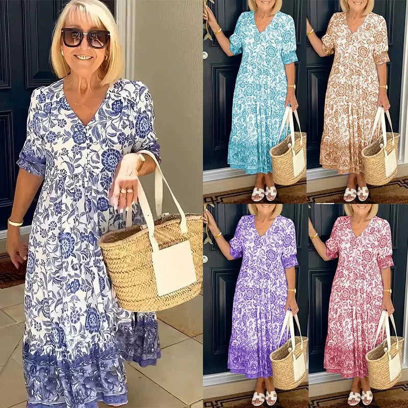 Flora - Bloemrijke Lente Jurk