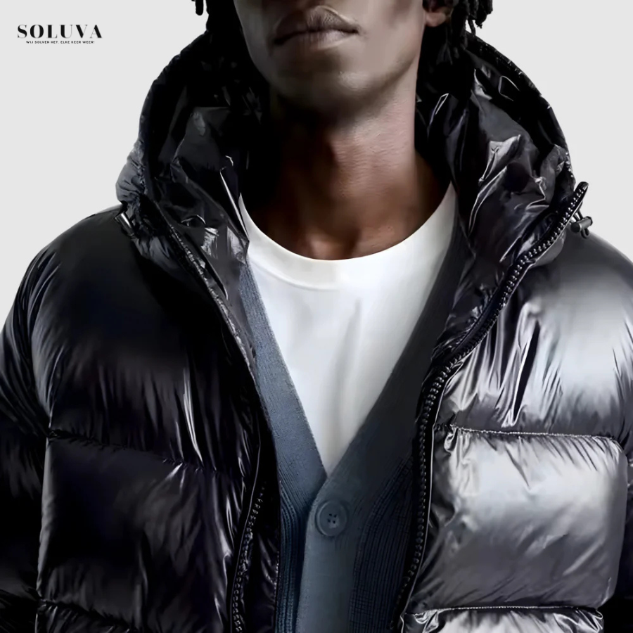 Glazed Puffer Jas - Black Friday Sale!