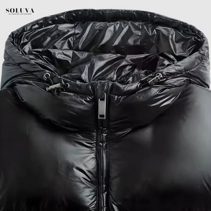 Glazed Puffer Jas - Black Friday Sale!