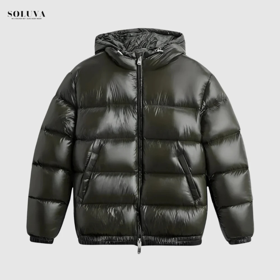 Glazed Puffer Jas - Black Friday Sale!