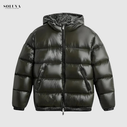 Glazed Puffer Jas - Black Friday Sale!