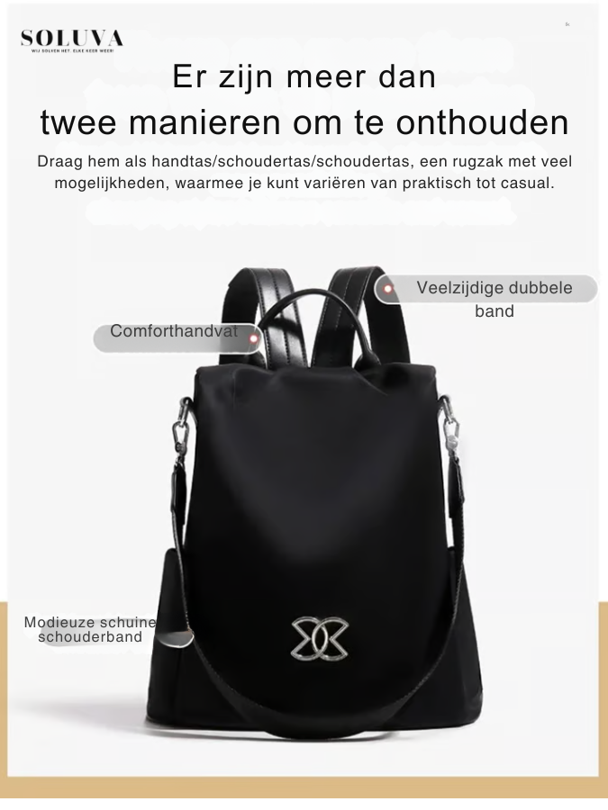 Stijlvolle Anti-Diefstal Rugzak