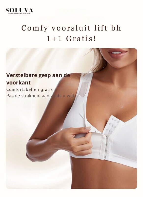Comfy Voorsluit lift bh  - 1+1 Gratis!