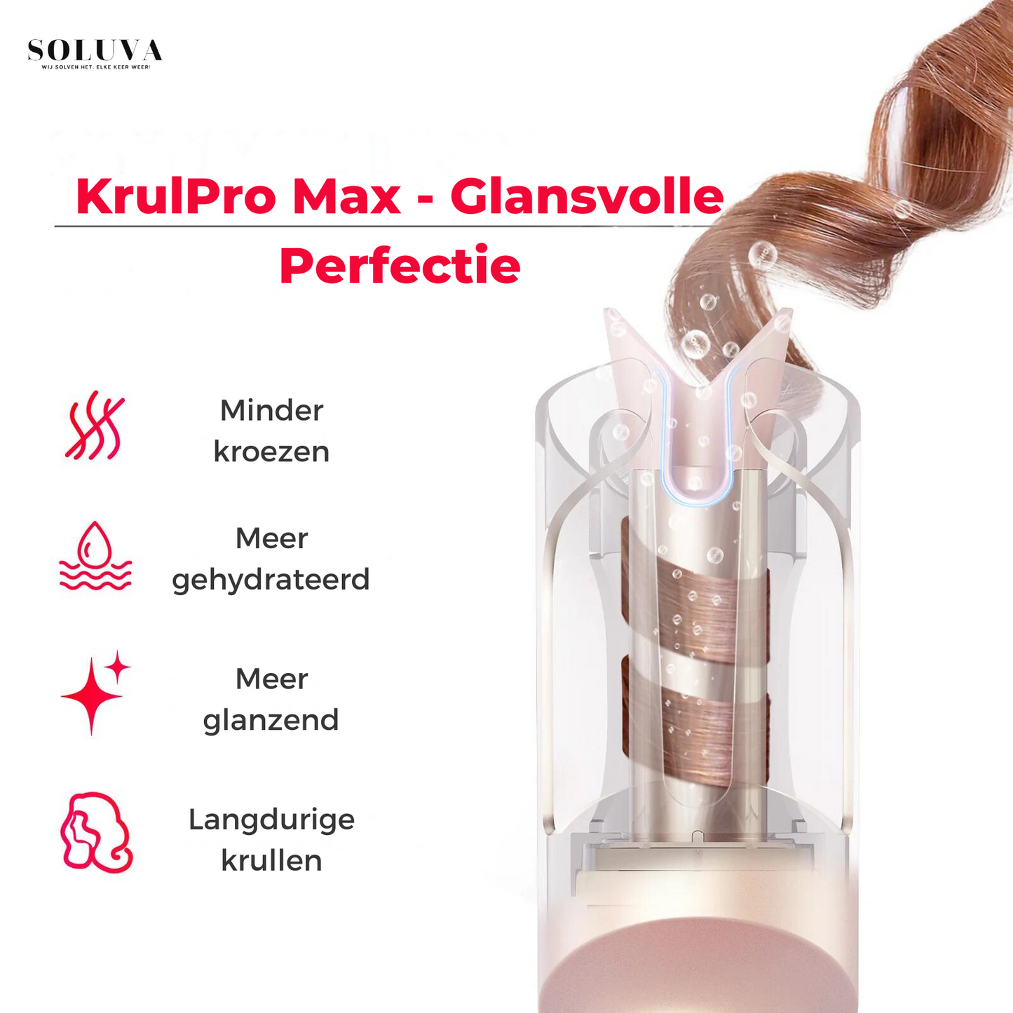 KrulPro Max - Glansvolle Perfectie