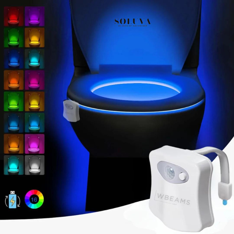Glowtoilet - Lichtsensor - 1+1 Gratis!