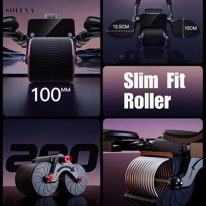 Slim fit roller - Jouw Thuistrainer voor Strakke Buikspieren -  Bespaar Tijd, Geld en Moeite!