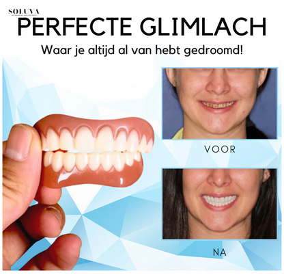 Siliconen Reline Gebitset - 1+1 Gratis!