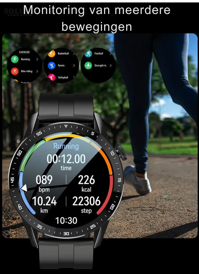 Luxura Horloge - Alle Functies op één Pols