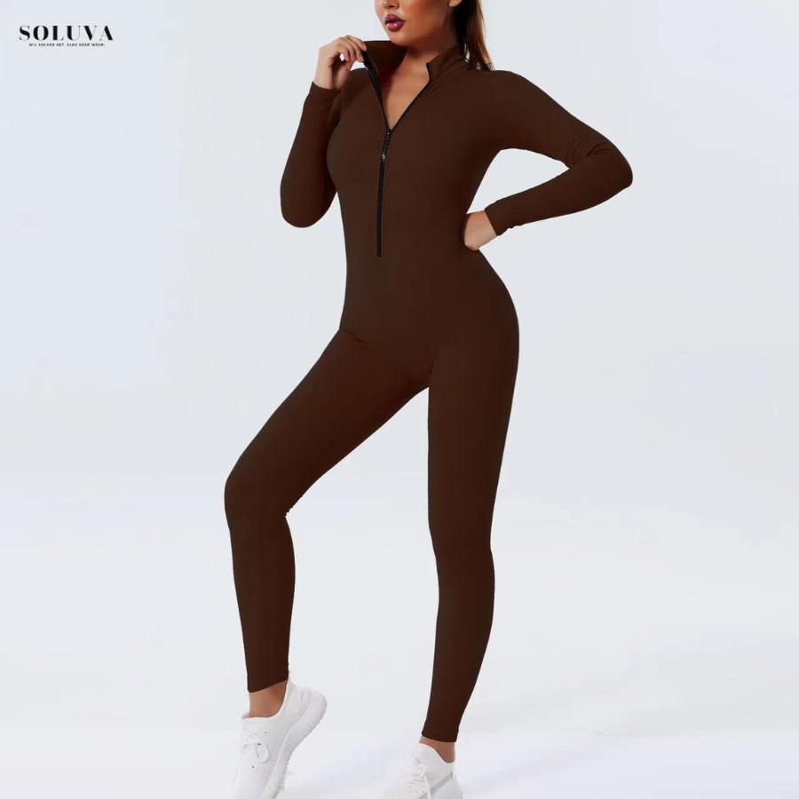 ShapeFit - Comfy Zipper Jumpsuit