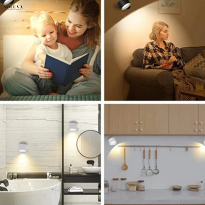 Energie Besparende LED Wandlamp - 1+1 Gratis!