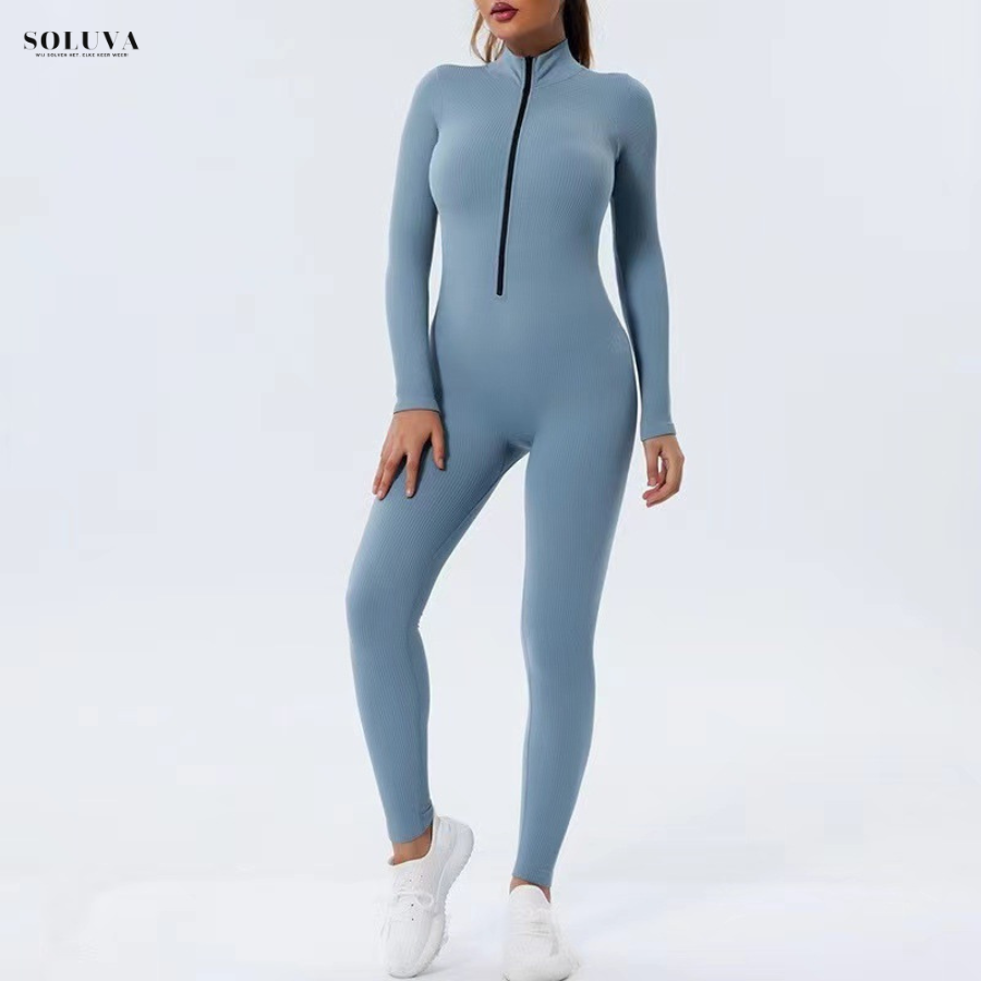 ShapeFit - Comfy Zipper Jumpsuit