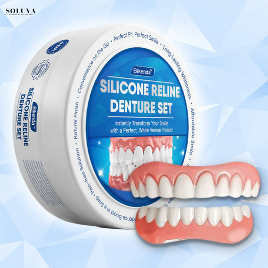 Siliconen Reline Gebitset - 1+1 Gratis!