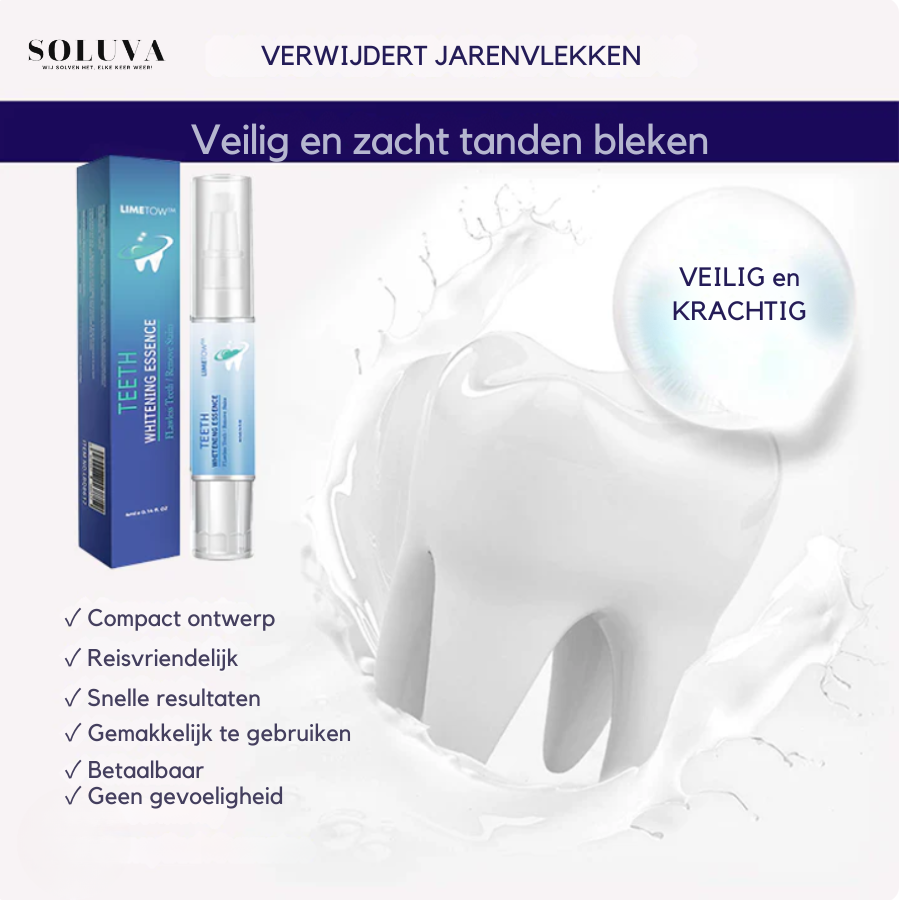 Teeth Essence - Ultra Sterke Tandenbleker - 1+2 Gratis!
