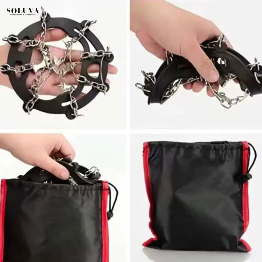 WinterGrip - Anti-slip Sneeuwkettingen voor Schoenen