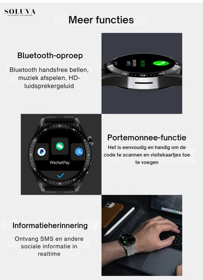 Luxura Horloge - Alle Functies op één Pols