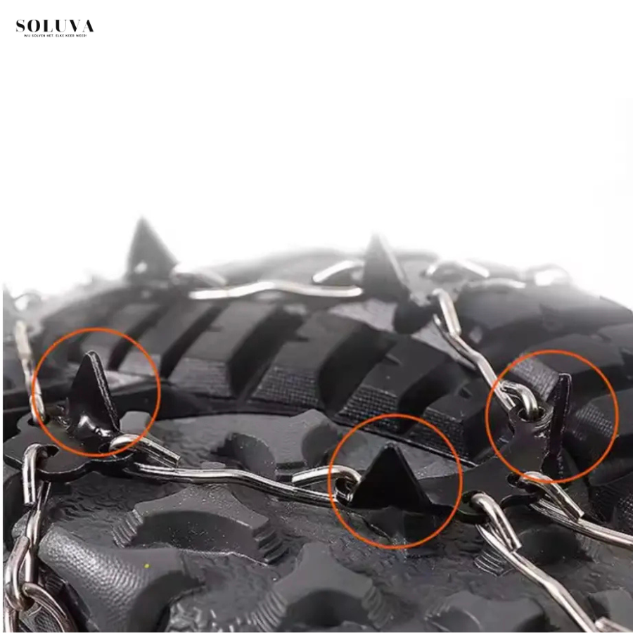 WinterGrip - Anti-slip Sneeuwkettingen voor Schoenen