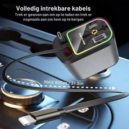 CosmicCharge - Universele Autolader met Sterrenlicht