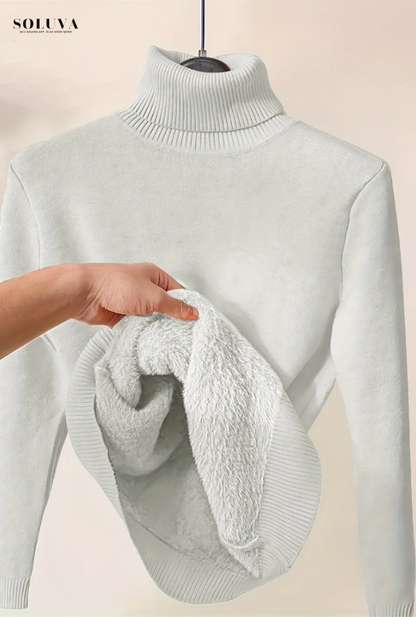 Comfy Elegance - Warme Turtle-Neck Trui