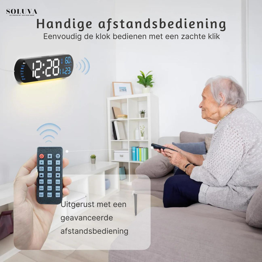 SmartView - Multifunctionele LED Klok