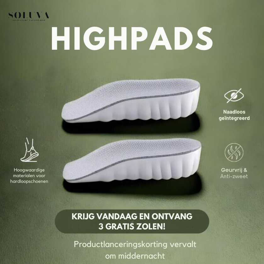 HighPads - Zachte Orthopedische Groei Zolen