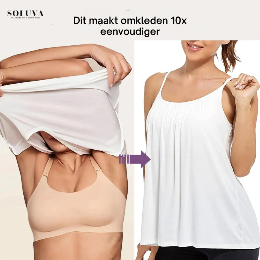 Comfy top - Ingebouwde Bh - Black Friday Special: 1+2 Gratis!