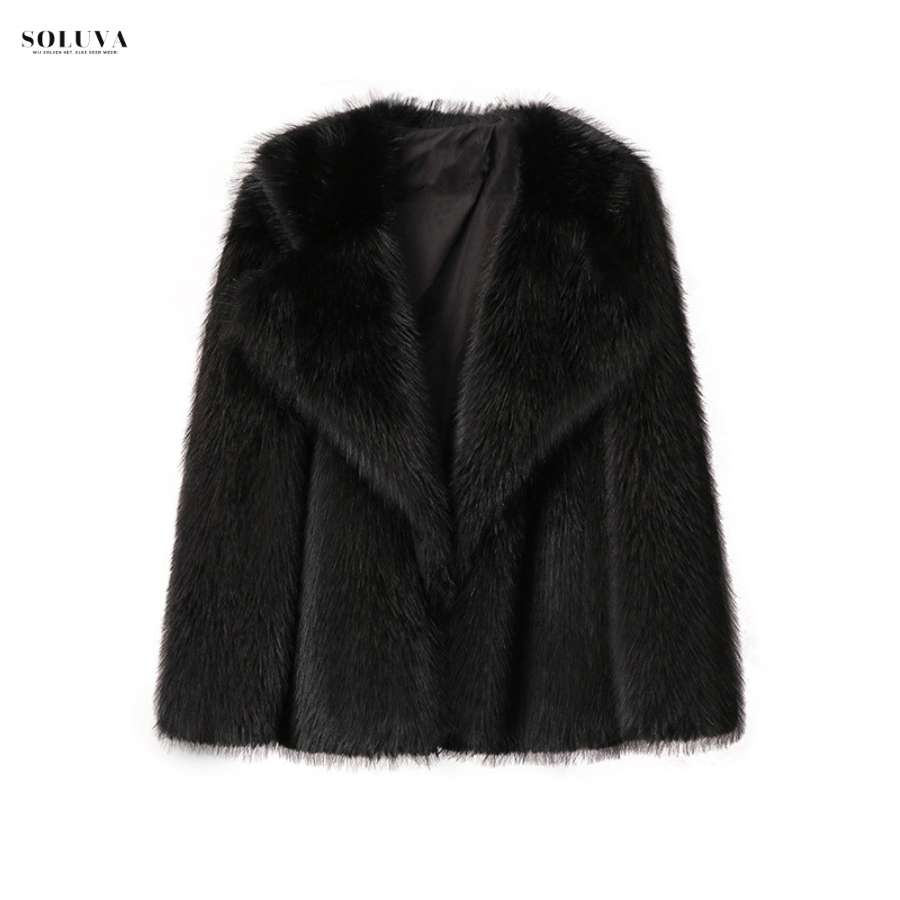 Frost Elegance - Warme Bontmantel