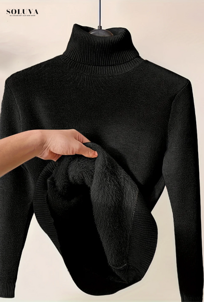 Comfy Elegance - Warme Turtle-Neck Trui