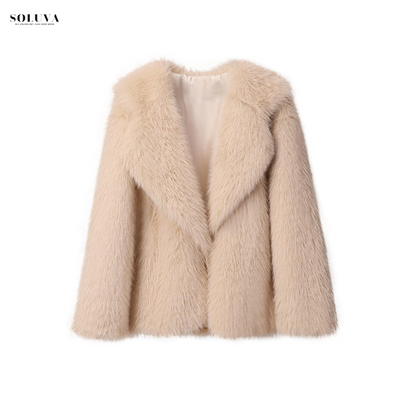 Frost Elegance - Warme Bontmantel