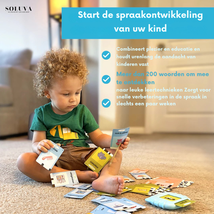 Sprekende Educatieve Flashcards Set