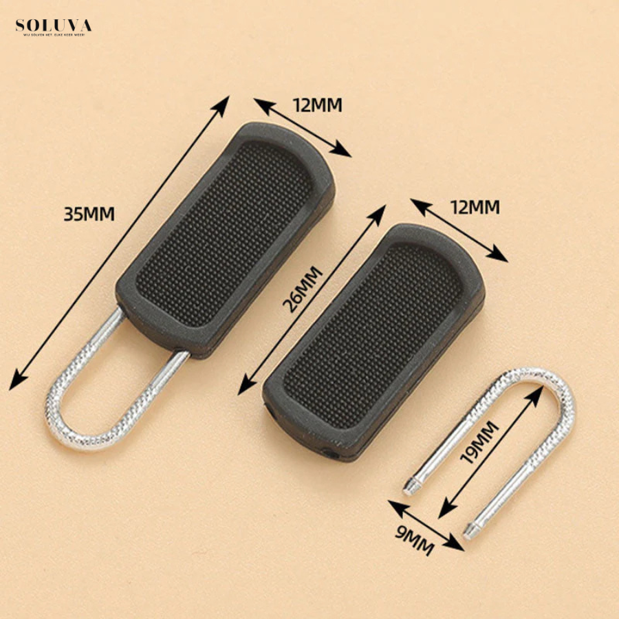 ZipFix -Vervangbare Ritskoppen