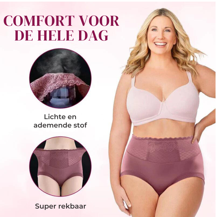 Zijdezachte Heuplift Ondergoed - 1+2 Gratis!