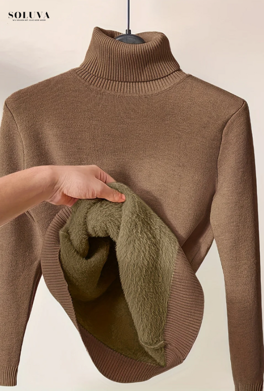 Comfy Elegance - Warme Turtle-Neck Trui