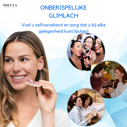 Siliconen Reline Gebitset - 1+1 Gratis!