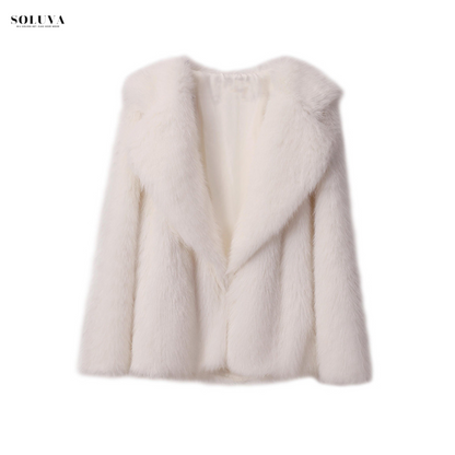 Frost Elegance - Warme Bontmantel