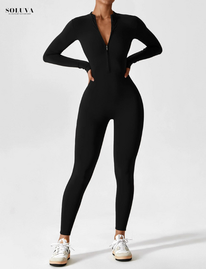 ShapeFit - Comfy Zipper Jumpsuit