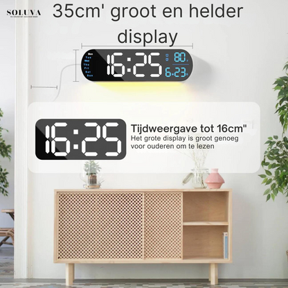 SmartView - Multifunctionele LED Klok