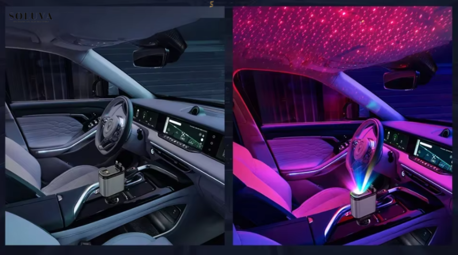 CosmicCharge - Universele Autolader met Sterrenlicht