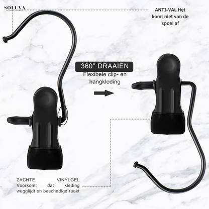 EasyHook - Ruimtebesparende Kledingklemmen