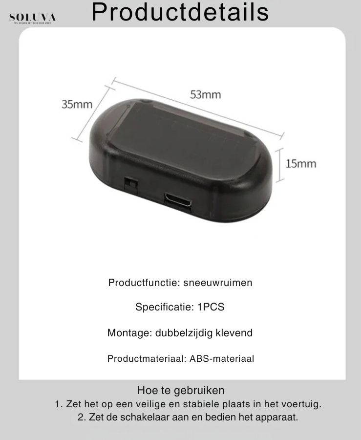 Anti-Vorst Ruitbeschermer - 1+1 Gratis!