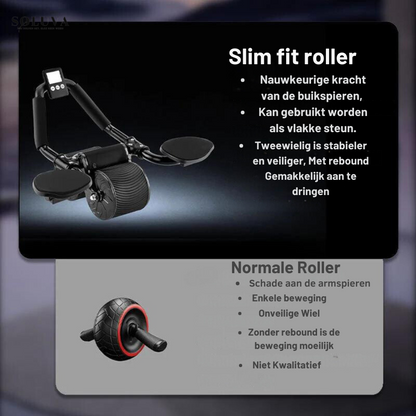 Slim Fit Roller - Jouw Thuistrainer voor Strakke Buikspieren!