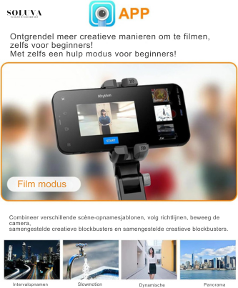 meedraaiende Telefoonstabilisator