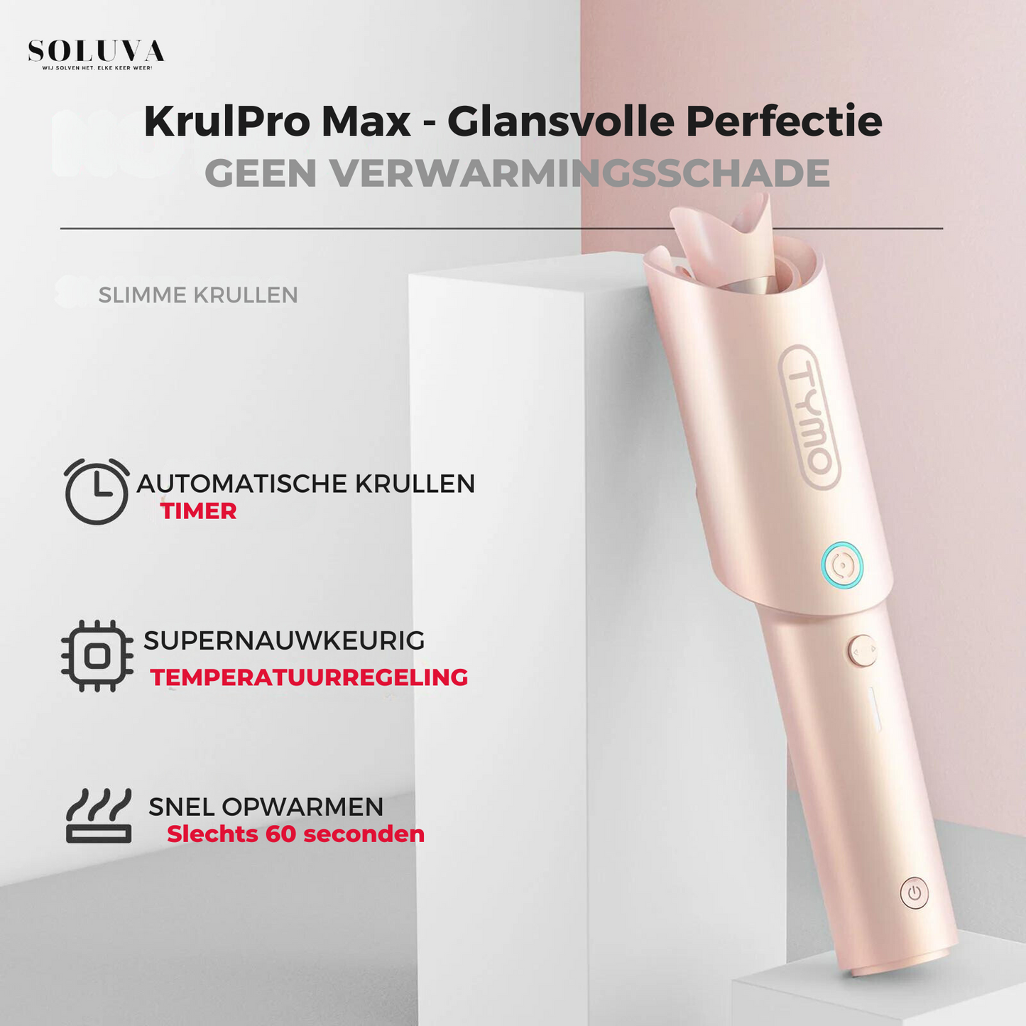 KrulPro Max - Glansvolle Perfectie