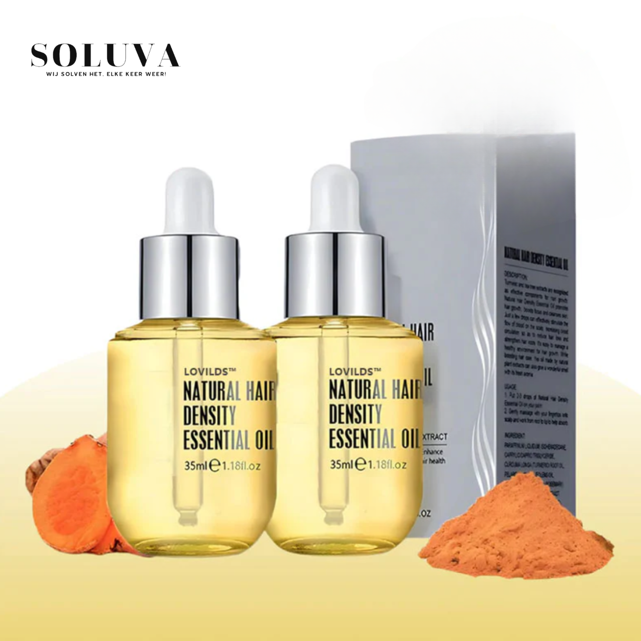 Vegan Haargroei serum - 1+1 Gratis!